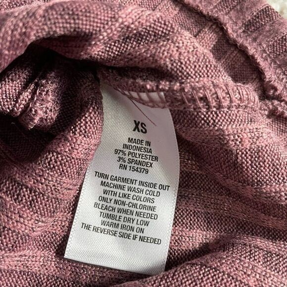 Aeropostale Lilac Ribbed Knit Cardigan XS - Picture 8 of 8